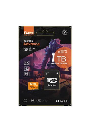 Dato Card memorie + adaptor Micro SDXC 1TB Dato, DTTF1TU3A2V30A