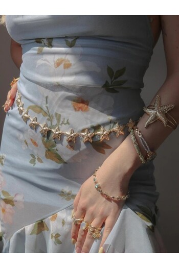 Reorah Collection Golden Starfish Belt