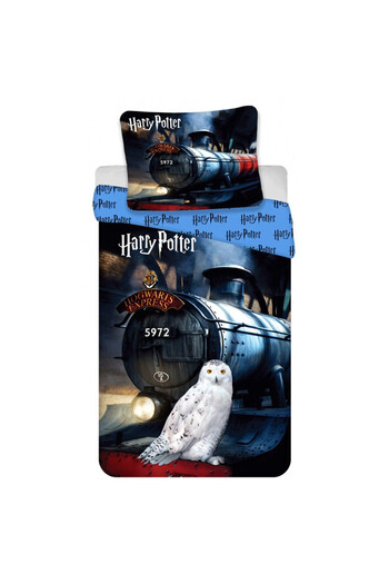 Harry Potter Children's bedding set, multicolor, 2 pieces, 100% cotton, 140×200 cm, 70×90 cm, Harry Potter