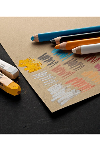 Fabriano Bloc desen Toned Paper Sand, A4, 120g, 50 file, fara spirala