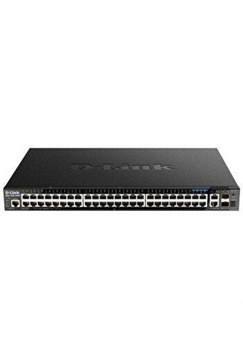 D-Link Switch DGS-1520-52MP, 44 Porturi, Gigabit (Negru)