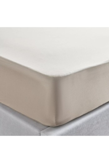 Home Centre Eternity Cotton Percale 325 Thread Count Super King Fitted Sheet - 200x205 cm starstarstarstarstar