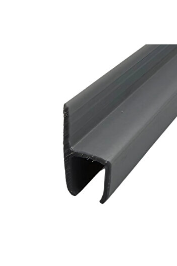 GLASSMAKRO 8 MM Küçük h (y) Alüminyum Görünümlü 1. Kalite Plastik Cam Balkon Fitili 200 CM 4 ADET