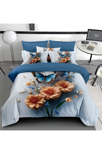 CHIRASO CHIRASO Bedding, Finet 5D Identical to the picture, ELASTIC Sheet 180x200+25cm, Duvet Cover, 2 Pillowcases