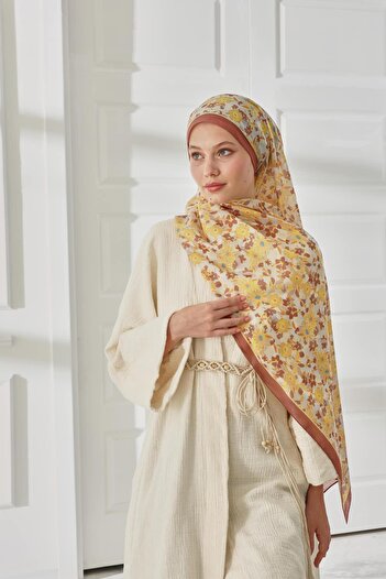 Silk Home Patterned Soft Shawl 70021-04