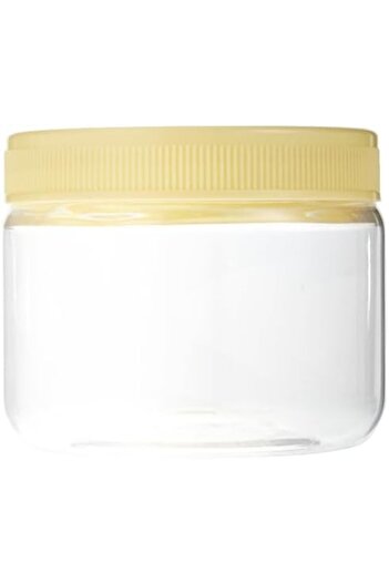 SunPet Alsaqer Round SpiceJar/Pet Jar/Plastic Food Storage Jar Clear, 200 ml Capacity, APC-200