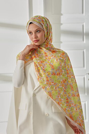 Silk Home Patterned Soft Shawl 70021-10