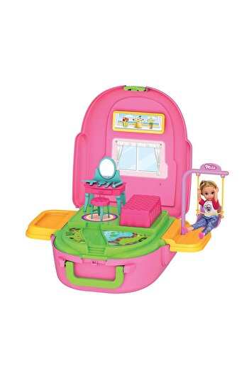 hak-iş oyuncak Deded Milan's Bedroom Backpack Game Set