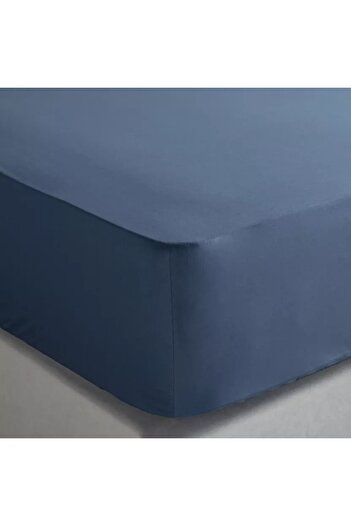 Home Centre Eternity Cotton Percale 325 Thread Count Queen Fitted Sheet - 160x200 cm