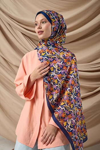Silk Home شال ناعم منقوش 70019-23