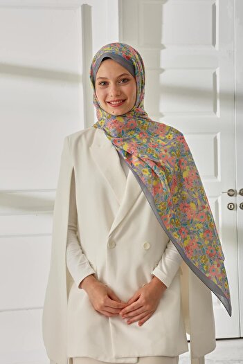 Silk Home Patterned Soft Shawl 70021-11