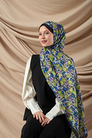Silk Home Patterned Soft Shawl 70021-16