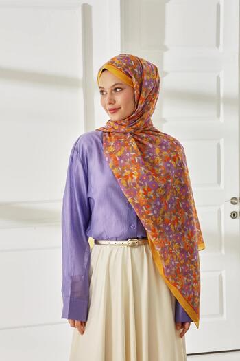 Silk Home Patterned Soft Shawl 70021-01