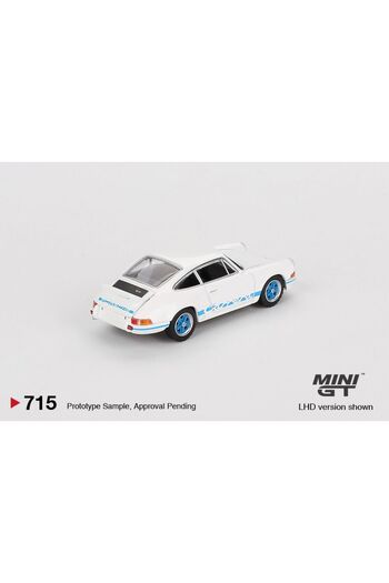 mini gt Porsche 911 (901) Carrera RS 2.7 Grand Prix White 1974 (LHD) 1:64 MIniGT model car