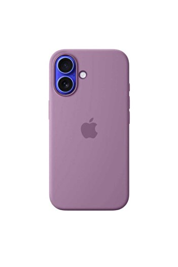 Apple Silicone Case for iPhone 16 Plus, Faded Purple