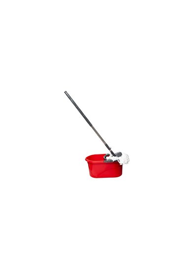 Zambak Plastik Cleaning Set Rotating Mop 360, Red, 13 L