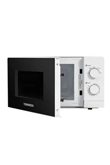 Tornado 20 Liters Solo Microwave Oven with 5 Power Levels, 700W, Defrost Function