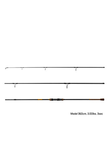 DELPHİN Lanseta Symbol Carper 3.60 m 3 lbs 3 buc