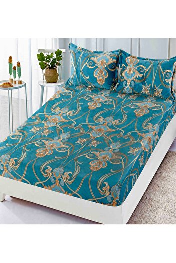 CHIRASO COCOLINO Mattress Cover Set, with ELASTIC, for 180x200, 160x200 and 140x200 mattresses and 2 Pillowcases
