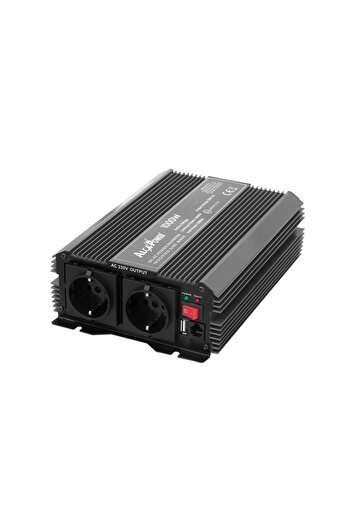 President AlcaPower by 1000W 24V-230V power inverter, modified sine wave, USB port