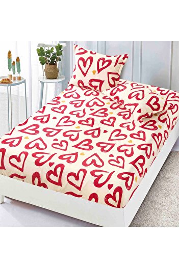 CHIRASO COCOLINO Mattress Cover Set, with ELASTIC, for 180x200, 160x200 and 140x200 mattresses and 2 Pillowcases