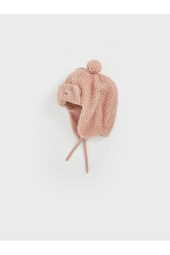 LC Waikiki Baby Girl Snow Hat with Pompom Detail (W5)