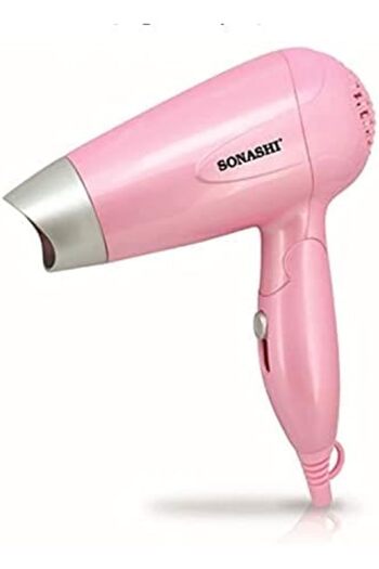 sonashi Travel Hair Dryer 1200 Watts, Pink SHD-5001