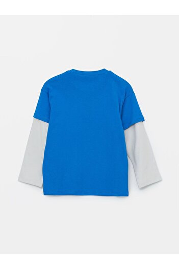 LC Waikiki Crew Neck Sonic Printed Boys' T-Shirt