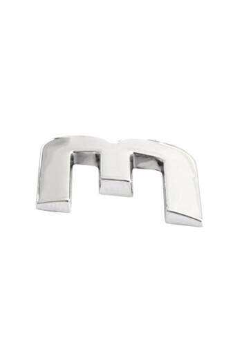 Mega Drive Car Ornament 3D Number 3 26 MM Chrome