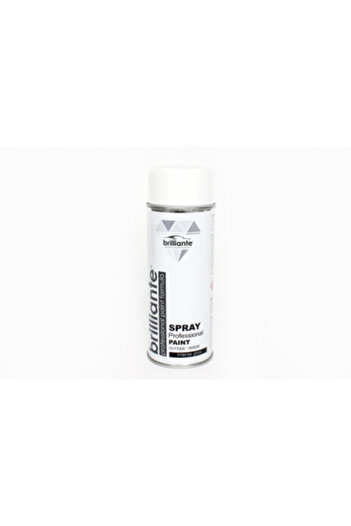 BRILLIANTE Vopsea spray Alb Pur Mat (ral 9010), Brillante, 400ml Alb