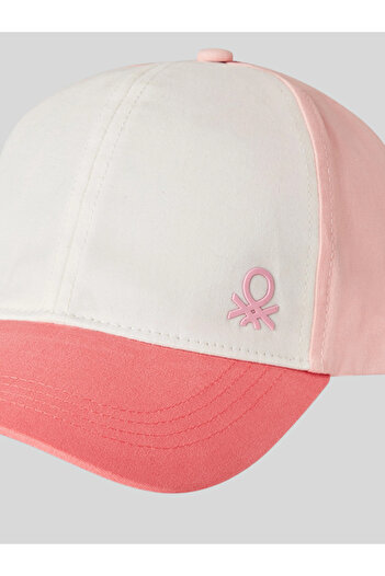 Benetton Unisex Children's Hat 6-14 Years Pink