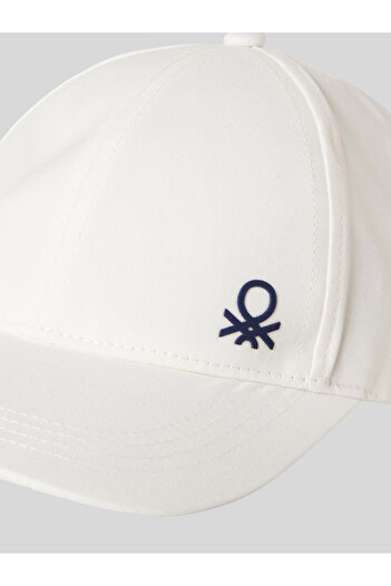 Benetton Unisex Children's Hat 6-14 Years White