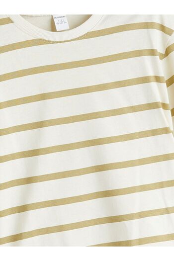 LC Waikiki Ανδρικό μπλουζάκι LCW Kids Crew Neck ριγέ