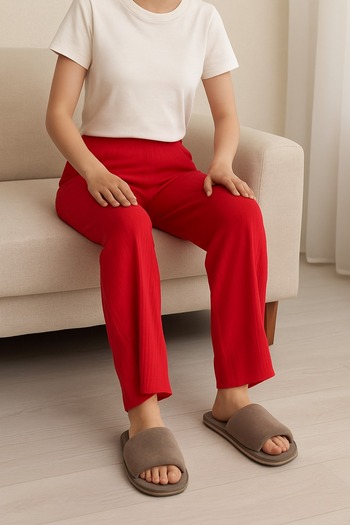 FAMES PİJAMA Winter Pajamas Single Bottom Home Wear