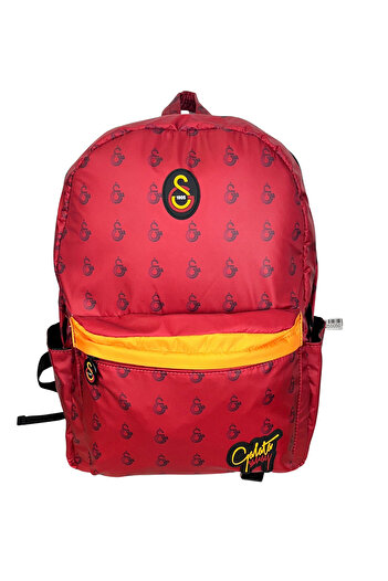 Galatasaray Red Backpack with Gs Logo Licensed