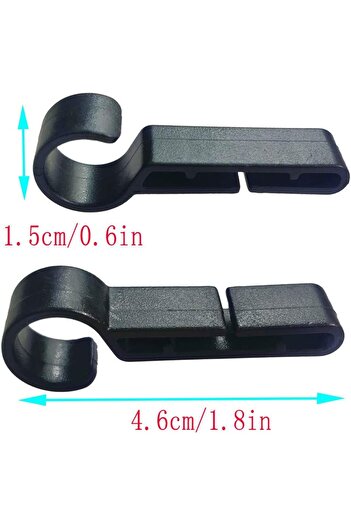 erorex Helmet Clips for Headlamp Headlamp Hook hard hat Light Clip
