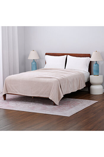 Bee Home Serta | Single Faux Fur Blanket
