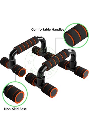 erorex Push Up Bar Stand Gym & Home Exercise Dips/Push Up Stand Men & Women. Useful Chest & Arm Workout