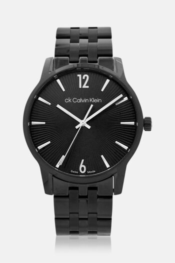 Calvin Klein Men 25000053 Stainless Steel Analog Watch 40 mm, Black