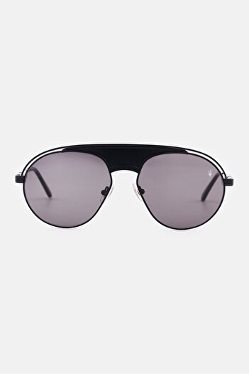 Maserati Men MS524 Aviator Sunglasses, Black