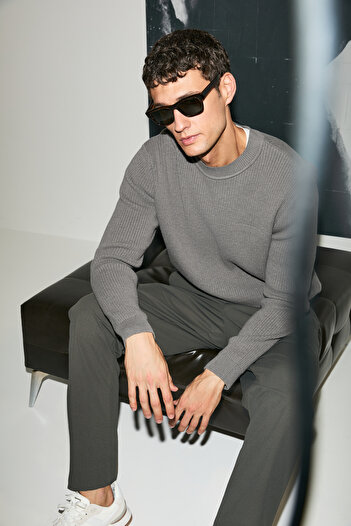 Lufian Blend Men's Sweater Mink