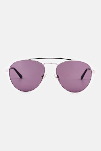 Maserati Men MS527 Aviator Sunglasses, Sliver