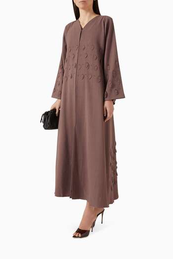 Rauaa Official İşlemeli Abaya ile Şıklığı Yakalayın İnce Keten Karışımı ve Modern Tasarım Püf Noktaları