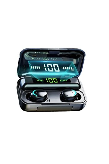 stuffix Căști wireless Bluetooth Stuffix®, Bluetooth 5.0, cu funcție stereo, afișaj digital și...