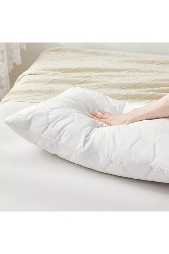 Home Center Unique Home Super Microfibre 2-Piece Pillow Set - 50x75 cm