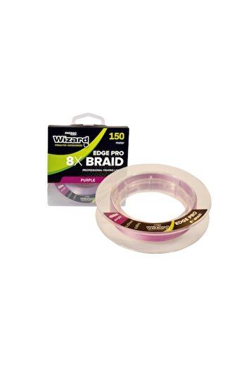 wizard Edge Pro 8X Braid Violet Fishing Line, 150m