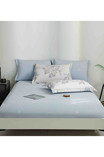 CHIRASO CHIRASO Bedding, LUX, Gift Box, ELASTIC Sheet 180x200+30cm, Duvet Cover 200x230, 4 Pillowcases