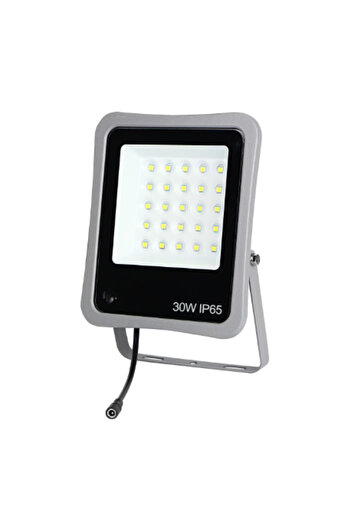 Well 30W solar projector, 6W solar panel, cold light