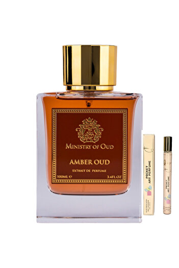 Ministry of Oud Amber Oud, Perfume Extract, 100ml + Purse Perfume 35ml