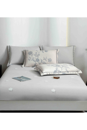 CHIRASO CHIRASO Bedding, LUX, Gift Box, ELASTIC Sheet 180x200+30cm, Duvet Cover 200x230, 4 Pillowcases